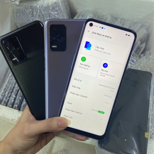 ĐIỆN THOẠI OPPO K9X 5G (12/256) RAM THỰC  (4/128GB) KHÔNG PHỤ KIỆN