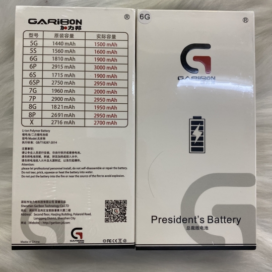 Pin iPhone 6G Dung Lượng Cao 1900mah Cấp Độ 2