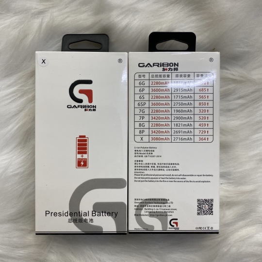 Pin iPhone X Dung Lượng Cao 3080mah Cấp Độ 1