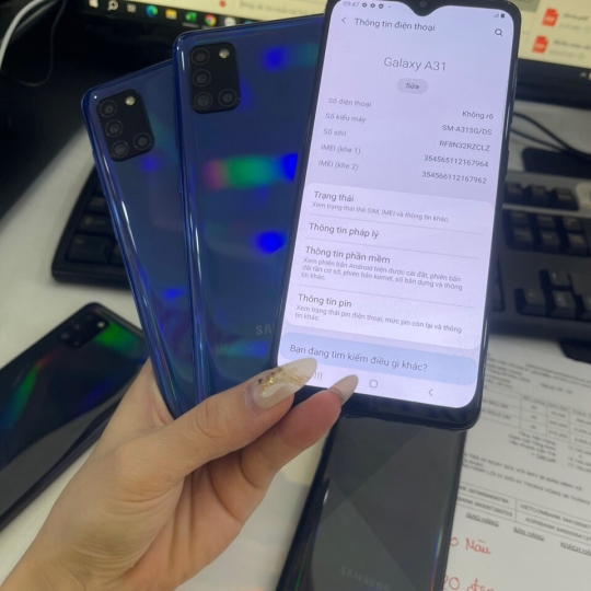 SAMSUNG A31 (6/128GB) KHÔNG PHỤ KIỆN
