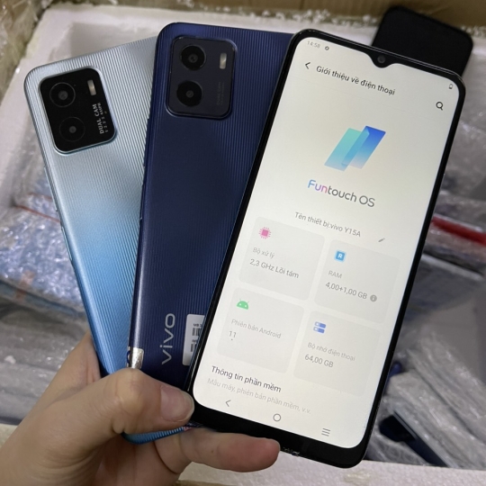  VIVO Y15S (4/64) Ram Thực (3/64GB) Nguyên Zin
