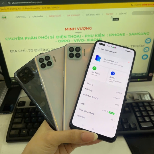 ĐIỆN THOẠI OPPO A93 (8/128) MAIN ZIN MÀN ZIN HÃNG
