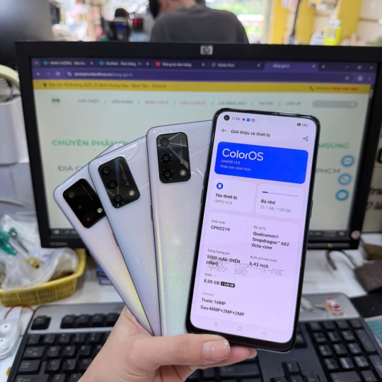 OPPO A74 (A95) 5G (8/128GB)  MAIN ZIN MÀN ZIN HÃNG
